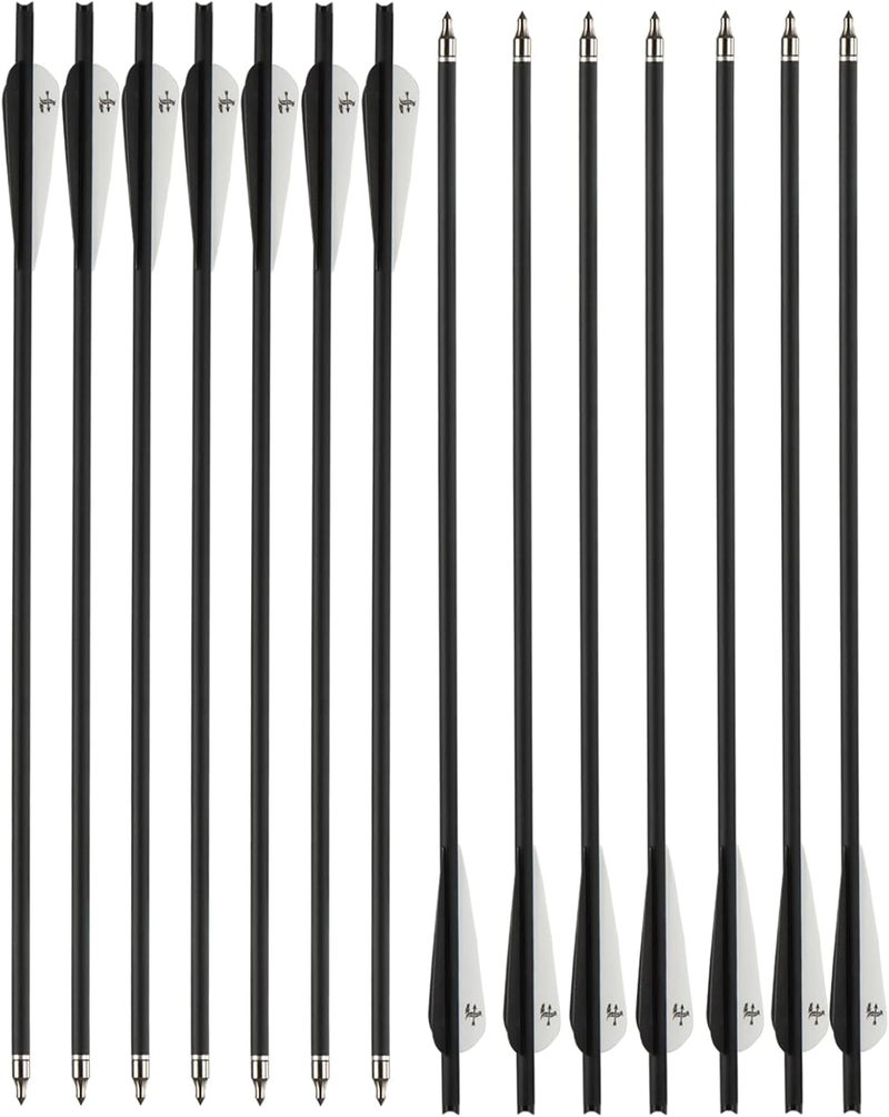 sf. Crossbow Bolts Crossbow Arrows Carbon Archery for Hunting and Target Practice(Pack of 12) - Image 4